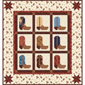 Cowboy Boots Quilt Kit Primary Image