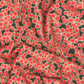 Holiday Flourish - Snow Flower - Gold ColorstoryBerries Black Yardage Alternative View #1