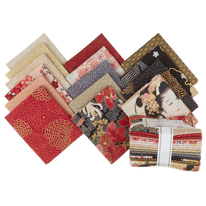 Imperial Collection 18 Camellia Colorstory Fat Quarter Bundle