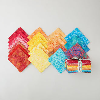Tropical Oasis Batiks Fat Quarter Bundle