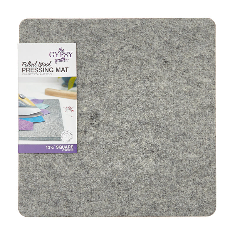 The Gypsy Quilter Felted Wool Pressing Mat 13 1/2" x 13 1/2"