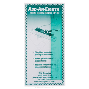 Add An-Eighth Ruler - 1in x 6in