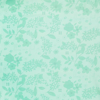 Adel in Spring - Floral Outline Julep 108" Wide Backing