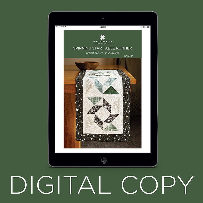 Digital Download - Spinning Star Table Runner Pattern by Missouri Star Primary Image