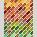 Jeweled Leaves Cobblestone Street Quilt Kit Primary Image