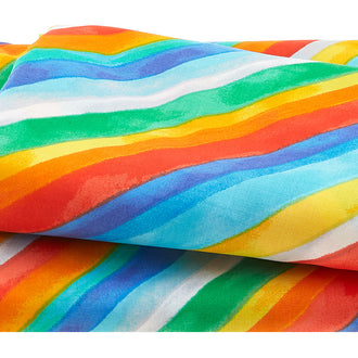 Rainbow Stripe Multi - 108" Wide 3 Yard Cut