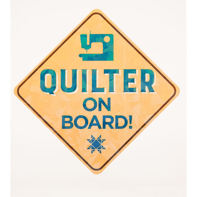 MSQC Quilter on Board Decal Primary Image