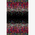 Gardenia - Blossom Double Border Black Yardage Alternative View #1