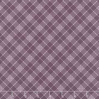 Iris and Ivy - Garden Plots Plum Yardage