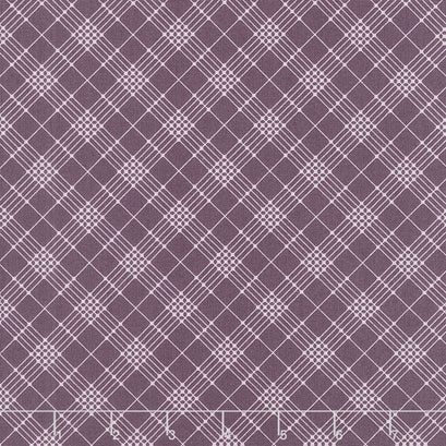 Iris and Ivy - Garden Plots Plum Yardage