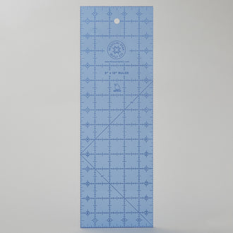 Missouri Star 5" x 15" Ruler - Light Blue