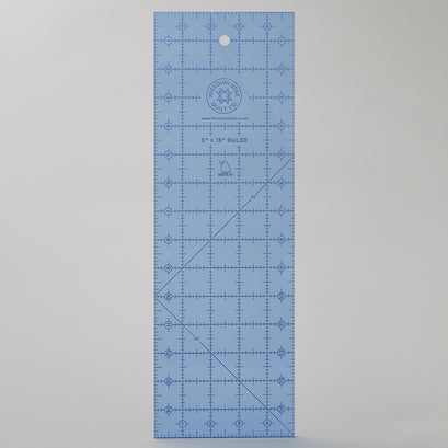 Missouri Star 5" x 15" Ruler - Light Blue
