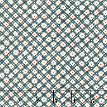 Freedom Road - Crossroads Tan Blue Yardage