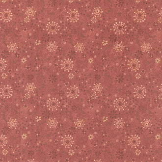 Froth and Bubble - Floral Wreaths Red Rose Yardage