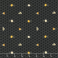 Alexandra - Honeycomb Black Yardage Primary Image