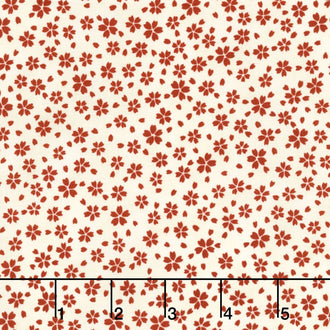 Kyoto - Plum Blossom Poppy Yardage