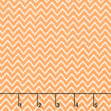 All Hallow's Eve - Zigzag Pumpkin Yardage Primary Image