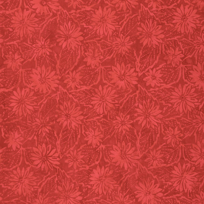 Aloha Batiks - Red Yardage