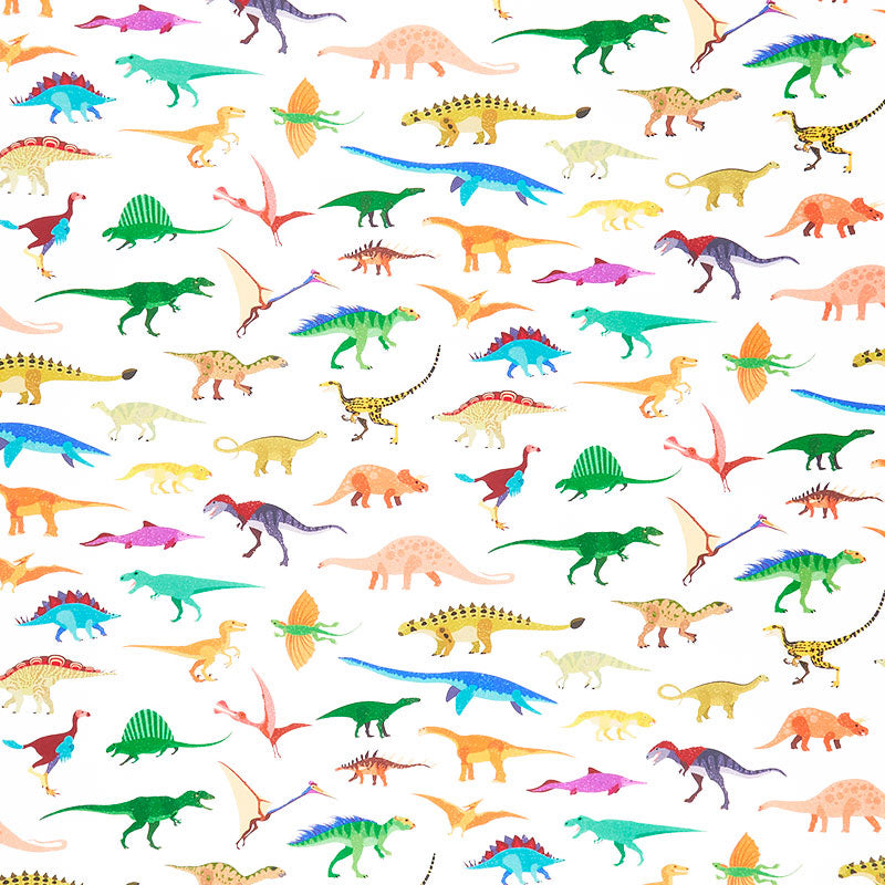 Alphabetosaurus - Dinosaurs Multi Yardage