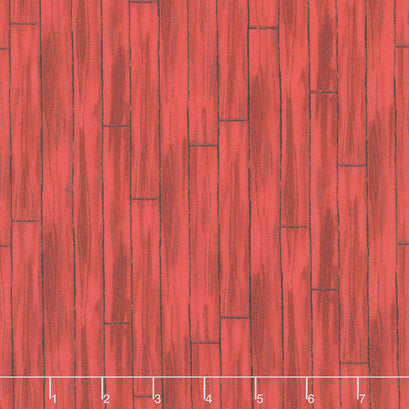 America the Beautiful - Barn Wood Barnwood Red Yardage