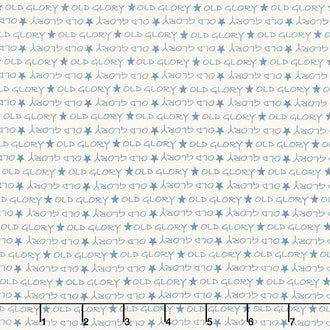 American Gatherings - Old Glory Cream Navy Yardage