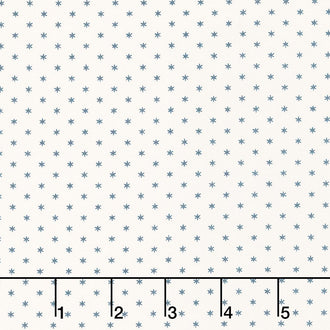American Gatherings - Star Cream Navy Yardage