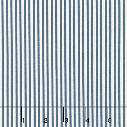 American Gatherings - Stripe Navy Yardage