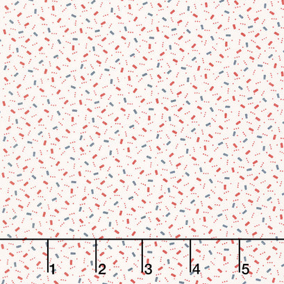 American Gatherings - Ticker Tape Cream Yardage