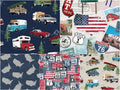 American Road Trip 5 Easy Pieces Fat Quarter Bundle Alternative View #2