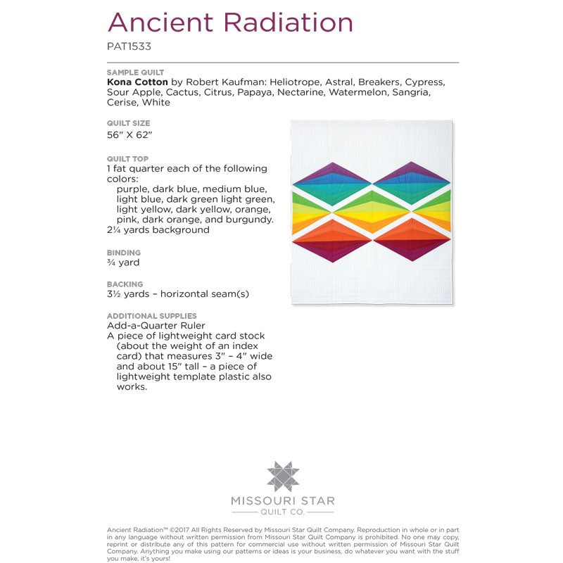 Ancient Radiation Pattern by Missouri Star