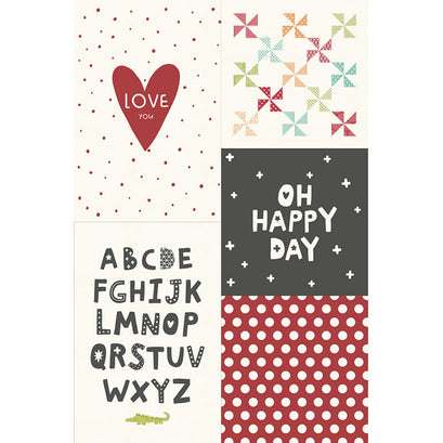 Animal Crackers - ABC Blanket Multi Panel