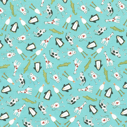 Animal Crackers - Animals Splash Yardage