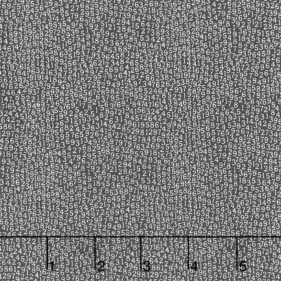 Animal Crackers - Numbers Black Yardage