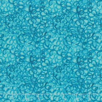 Animal Magic - Curly Wool Dark Aqua Yardage