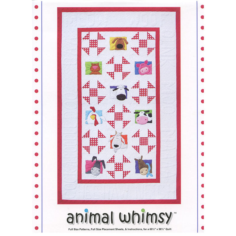 Animal Whimsy Quilt Pattern Cherie's Quilt Studio Added A New...