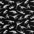 Animals - Dinos Glow in the Dark Yardage