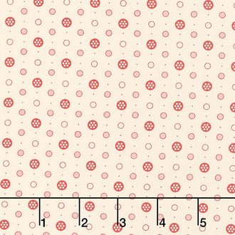 Anna - Buttons Cream Yardage