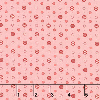 Anna - Buttons Pink Yardage
