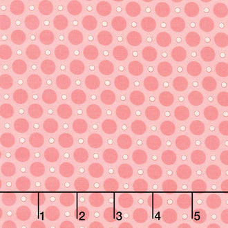 Anna - Lady Bug Pink Yardage
