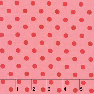 Anna - Pearls Pink Raspberry Yardage