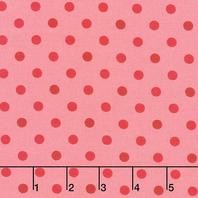 Anna - Pearls Pink Raspberry Yardage