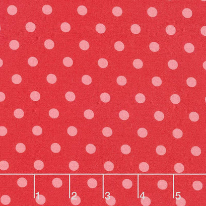 Anna - Pearls Raspberry Yardage