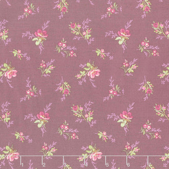 Anne of Green Gables - Bouquet Eggplant Yardage