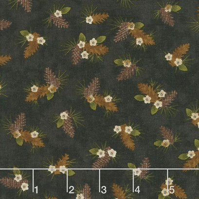 Another Moose Is Loose - Pine Bough Black Yardage