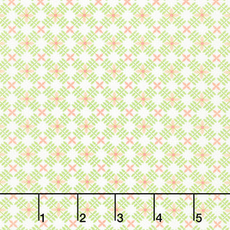 Apricot & Ash - Petal Path Pistachio Yardage