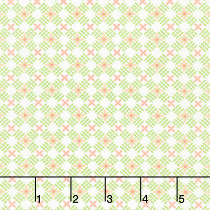 Apricot & Ash - Petal Path Pistachio Yardage