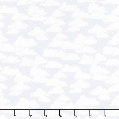 April Showers - Cloudy Overcast Yardage
