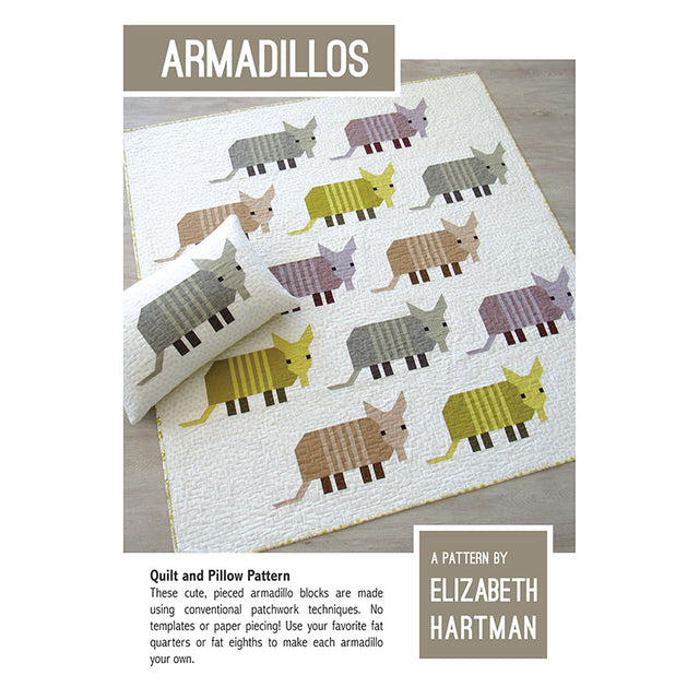 Armadillos Quilt Pattern Primary Image