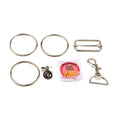 Around the Block Bag Hardware Kit - Nickel