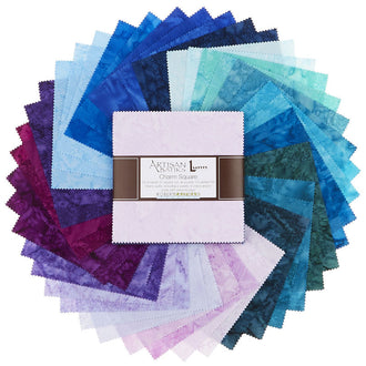 Artisan Batik Solids - Prisma Dyes Royalty Charm Pack